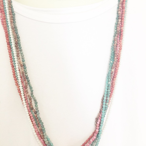 Seed Necklace Multi Strand and Color - Picture 3 of 4